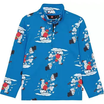 Chlapecká mikina Chlapecká mikina LEGO® Kidswear Saku 1/2 zip Blue