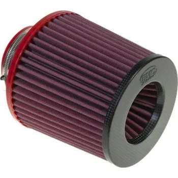 Filtr pro motocykl Dvojitý kuželový vzduchový filtr BMC FBTW76-140C Uhlíkový vrch