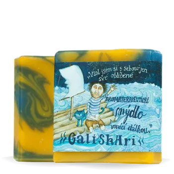 Mýdlo Přírodní mýdlo Galiskari Retro obal