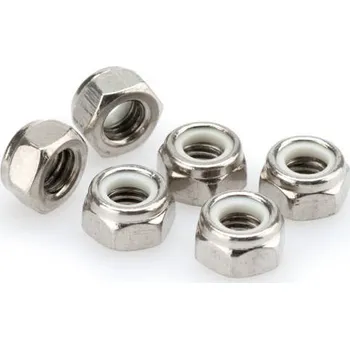 Motodoplněk Matky PUIG ANODIZED 0832P stříbrná M8 (6pcs)