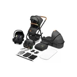 Lionelo - Kombinovaný kočárek 3v1 AMBER Grey Graphite (bazar)