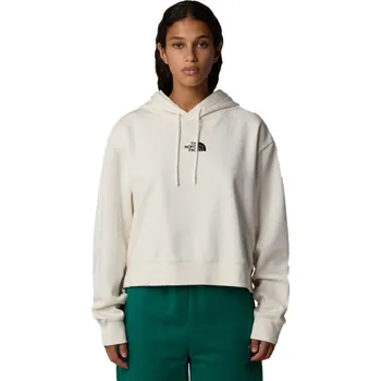 Dámská mikina The North Face Essential Crop Hoodie W NF0A89EX-QLI - white dune S