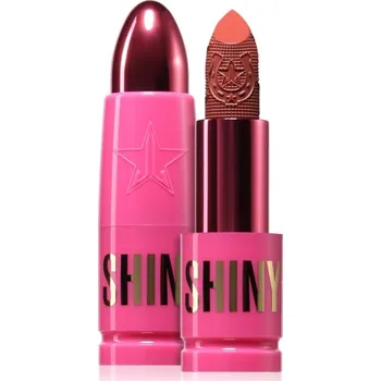 Rtěnka Jeffree Star Cosmetics Shiny Trap Lipstick krémová rtěnka se saténovým finišem odstín Rodeo Love 3 g