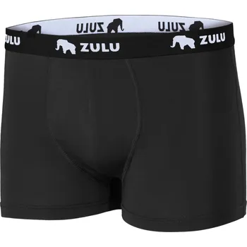 Pánské boxerky Zulu Bambus 210 4in Velikost: XXL / Barva: černá