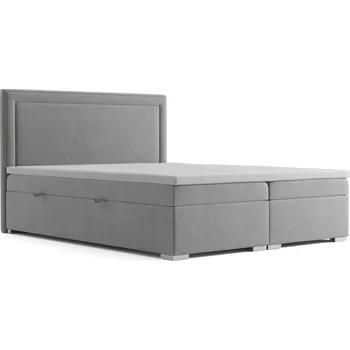 Postel Kontinentální postel 200 Quarto - Laverto monolith 84, zlaté cvoky 200x118 cm