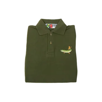 Chlapecké tričko Jummy Dětská polokošile s výšivkou Velikost: 2/3 let, výšivka: štika