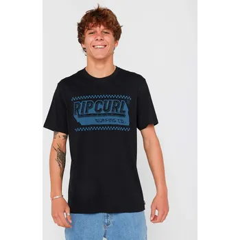 Pánské tričko Tričko Rip Curl SPORTLINE INVADER TEE Black velikost M