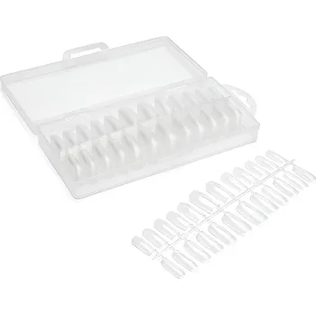 BAFI Gelové tipy na nehty, čtverec, 240 ks