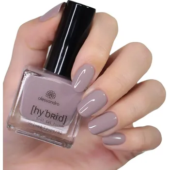 Lak na nehty Alessandro Hybrid gelový lak VELVET TAUPE 8 ml