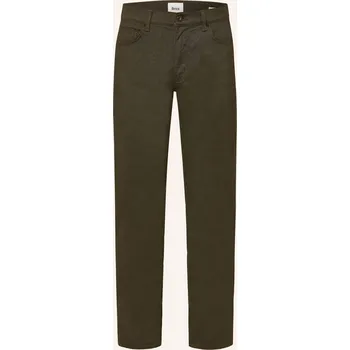Pánské kalhoty Brax Pánské Kalhoty Cadiz Straight Fit, olivová, 30