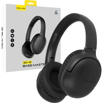 Sluchátka Bezdrátová sluchátka Blavec Over-ear BO-12 Bass Master ANC (BO12-B) black