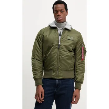 Pánské oblečení Bomber bunda Alpha Industries MA-1 D-Tec 183110 257 183110.257 zelená 79X, vel. L