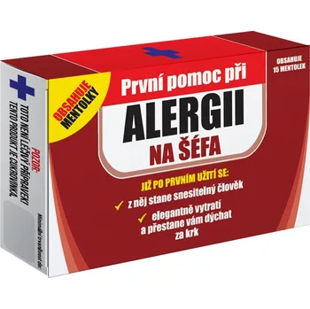 Bonbon Nekupto Vtipné mentolky Alergie na šéfa