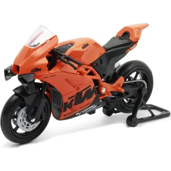 Výuková hračka Welly Motocykl KTM RC 8C 1:18 oranžový