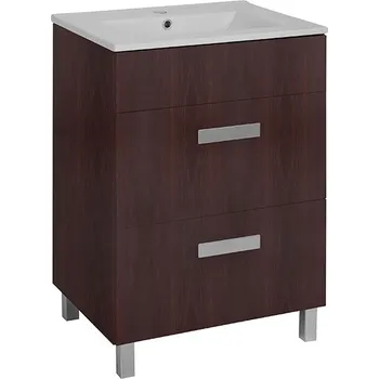 Koupelnový nábytek BPS-koupelny Skříňka s keramickým umyvadlem Karo O 60