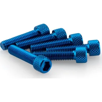 Motodoplněk Šrouby PUIG ANODIZED 0544A modrá M6 x 25mm (6ks)