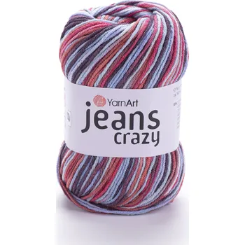 Příze Yarn Art Jeans crazy pestrá