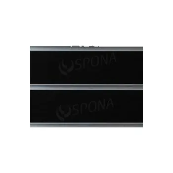 Prodejní regál SLAT drážkový panel 120x240cm,15 drážek, rozteč 15cm,bez insertů, černý