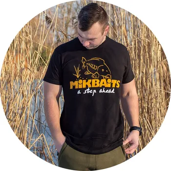 Mikbaits Tričko Černé - Velikost 4XL