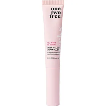 Tvářenka one.two.free! - Cheeky Glow Cream Blush Tvářenky 14 ml Růžová unisex