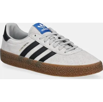 Pánská obuv Semišové tenisky adidas Originals Montreal RM JS1337 šedá 09X, EUR 45 1/3