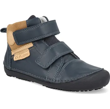 Dívčí obuv Barefoot dětské kotníkové boty D.D.step A063-52570A modré Velikost: 30