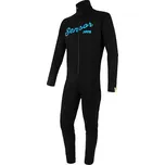 SENSOR MERINO DF pánská kombinéza černá