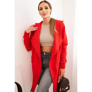 Pláštěnka Zateplená pláštěnka s kapucí červená Kesi červená 3107381