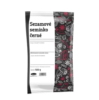 Drana Sezamové Semínko Černé 500 g