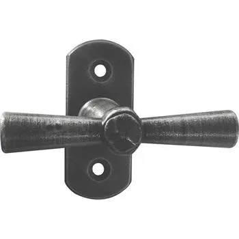 Okenní klika SCHÖRGHOFER okenní klika oliva AIST, čtyřhran 7 x 40 mm, železo kartáčované