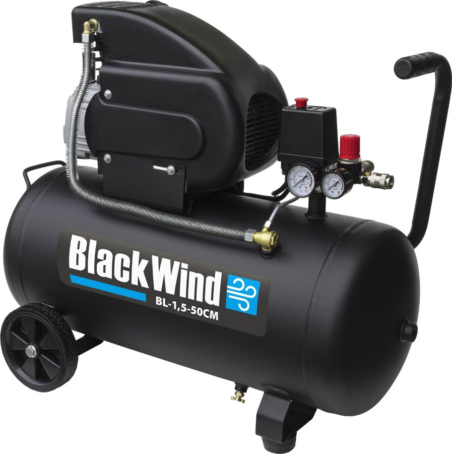 Black Wind Kompresor Black Wind, 50 l (BL-1,5-50CM)