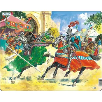 Puzzle Larsen Puzzle Rytířský turnaj 50 dílků