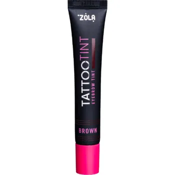 Barva na řasy a obočí Zola Tattoo Tint 15 ml hnědá
