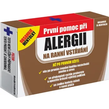 Bonbon Nekupto Vtipné mentolky Alergie na ranní vstávání