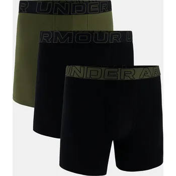 Boxerky Pánské boxerky Under Armour M UA Perf Cotton (3ks) 1383889-005 LG