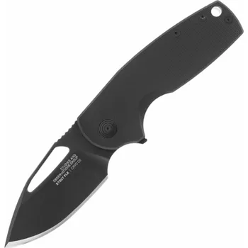 kapesní nůž SOG-14-03-02-57 SOG X MIKKEL Collaboration Black kapesní nůž 6,7 cm, celočerná, G10, ocel