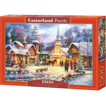 Puzzle Puzzle Castorland 1500 dílků Zima