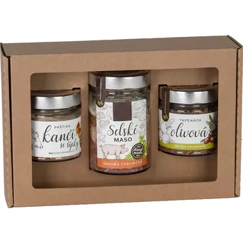 Dárkový potravinový koš dárkový koš s firemním potiskem - 45-900345