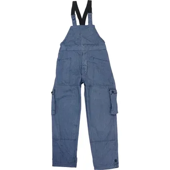 montérky ARMÁDNÍ ORIGINÁL POLSKO Kalhoty pracovní s laclem modré 96/165/82
