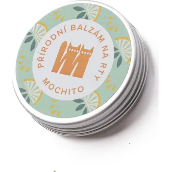 Péče o rty Přírodní balzám na rty Mochito