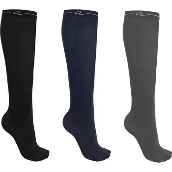 QHP Podkolenky jezdecké Show QHP, 3 páry, basic 35-38