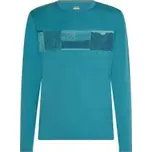 Icebreaker Mens 200 Oasis LS Crewe Elevation Line, Topaz