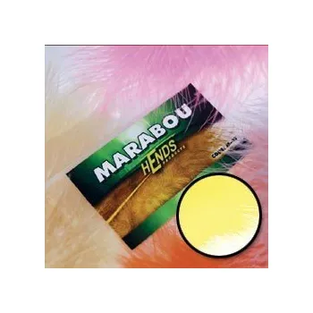 Hends Marabou peří Light Yellow