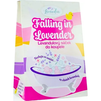 Lavandia přírodní bylinná levandulová koupel BIO Balení: Nové balení Koupelový sáček s levandulí 30g