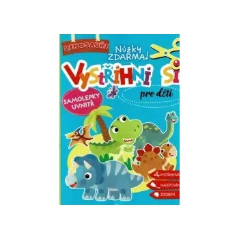 omalovánky Vystřihni si - Dinosauři