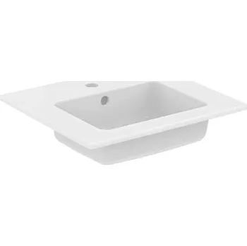 Umyvadlo Ideal Standard Eurovit - Umyvadlo 51x45 cm, s přepadem, s otvorem na baterii, bílá E109901