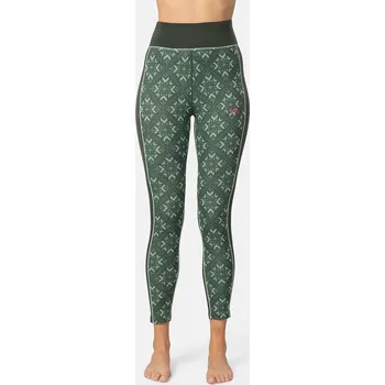 Dámské legíny Funkční legíny Kari Traa ISELIN 623899 zelená 79X, vel. S