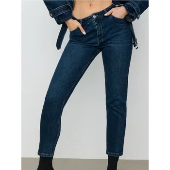 Dámské džíny Sinsay - Džíny mom fit - námořnická modrá - 868EV-59J - 868EV-59J-32