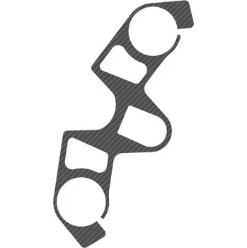 Ochranné nálepky na "brýle" PUIG X-TREME 9110C karbonový vzhled