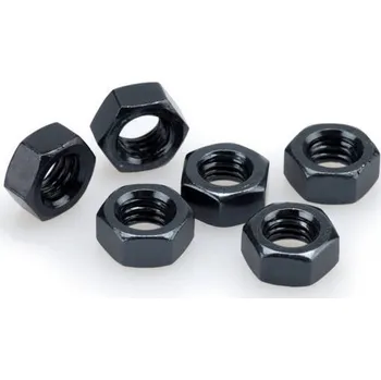 Motodoplněk Matky PUIG ANODIZED 0863N černý M8 (6pcs)